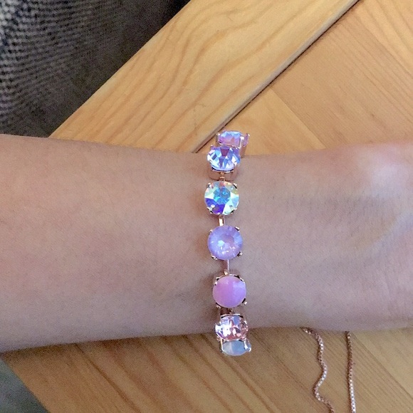 Shades of Purple + Pink Ombré Bracelet - Picture 6 of 13